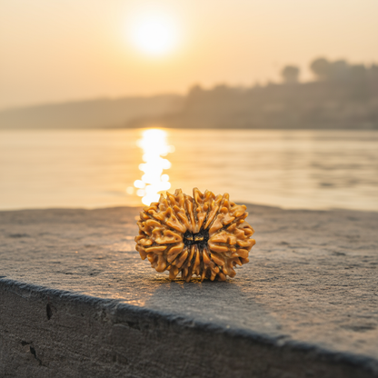 Nepali 14 Mukhi Rudraksha | Asli Chaudah Mukhi