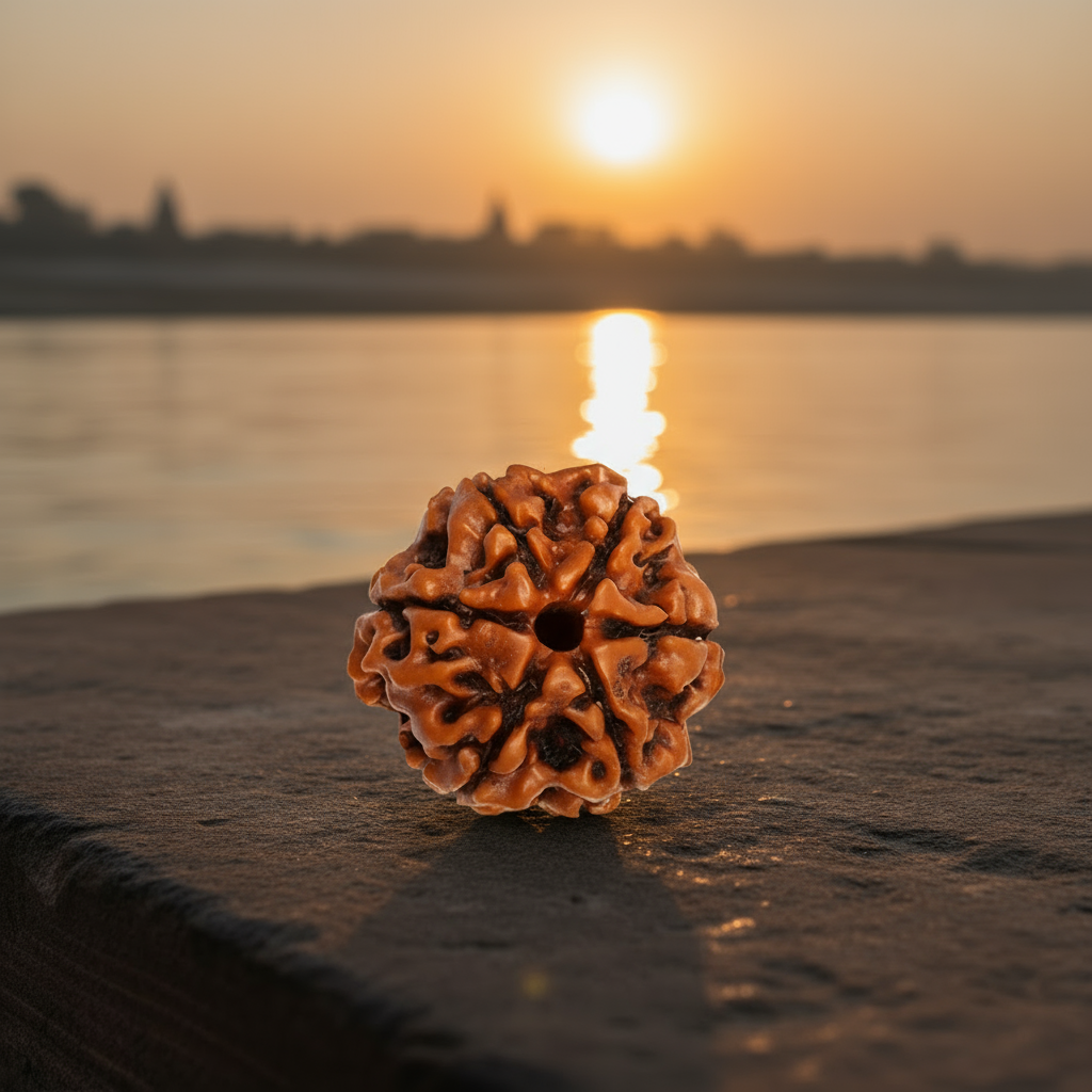 Nepali 6 Mukhi Rudraksha | Asli Chheh Mukhi