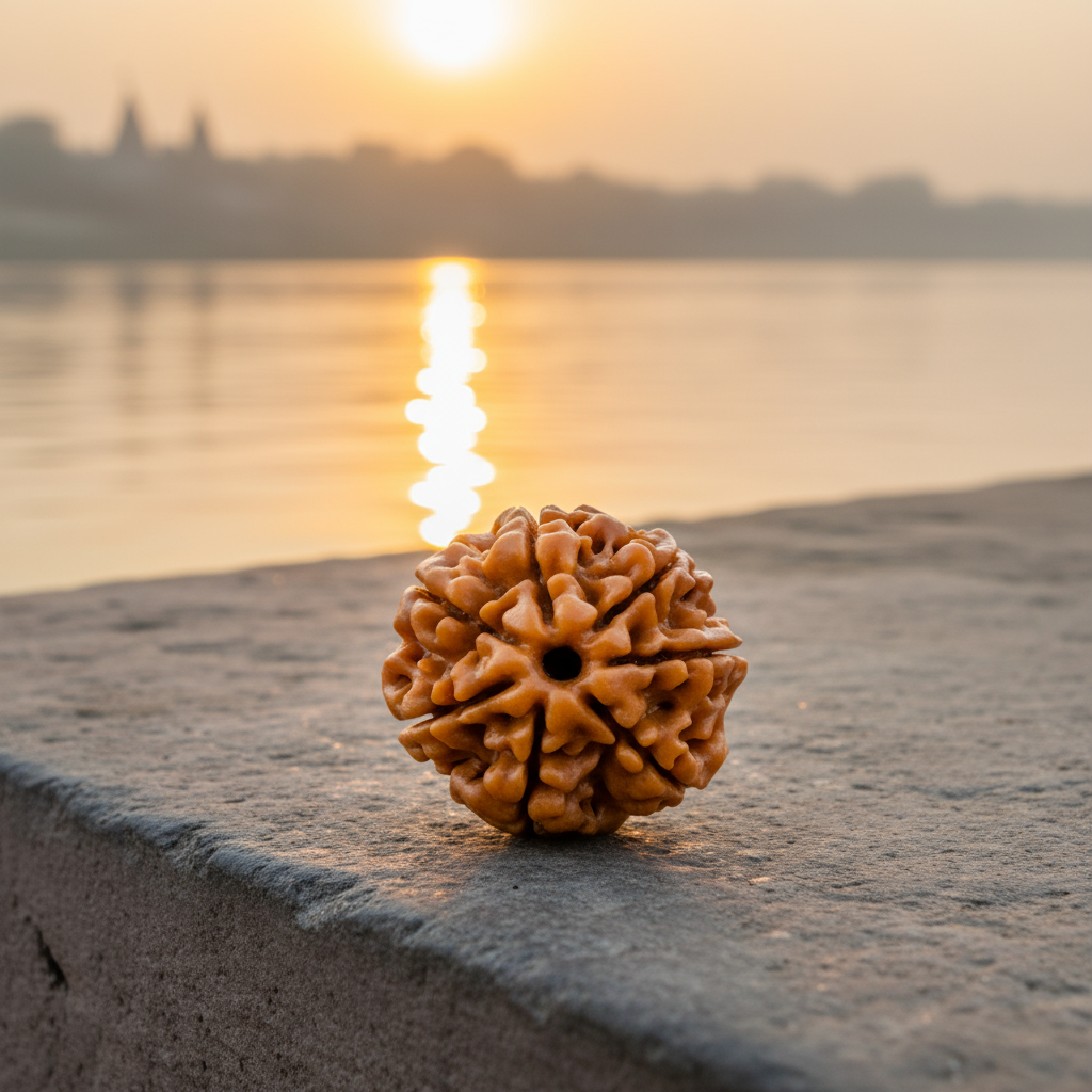 Nepali 7 Mukhi Rudraksha | Asli Saat Mukhi