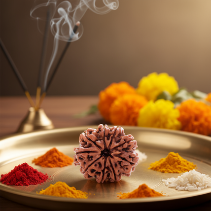 Nepali 9 Mukhi Rudraksha | Asli Nau Mukhi