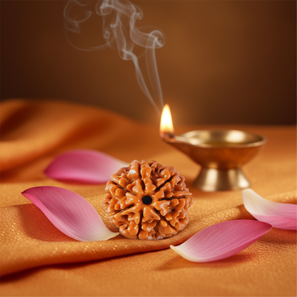Nepali 7 Mukhi Rudraksha | Asli Saat Mukhi