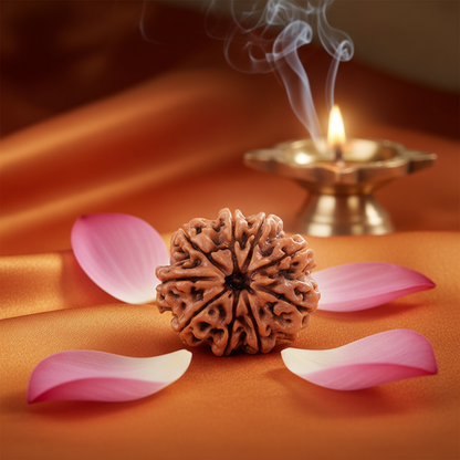 Nepali 9 Mukhi Rudraksha | Asli Nau Mukhi
