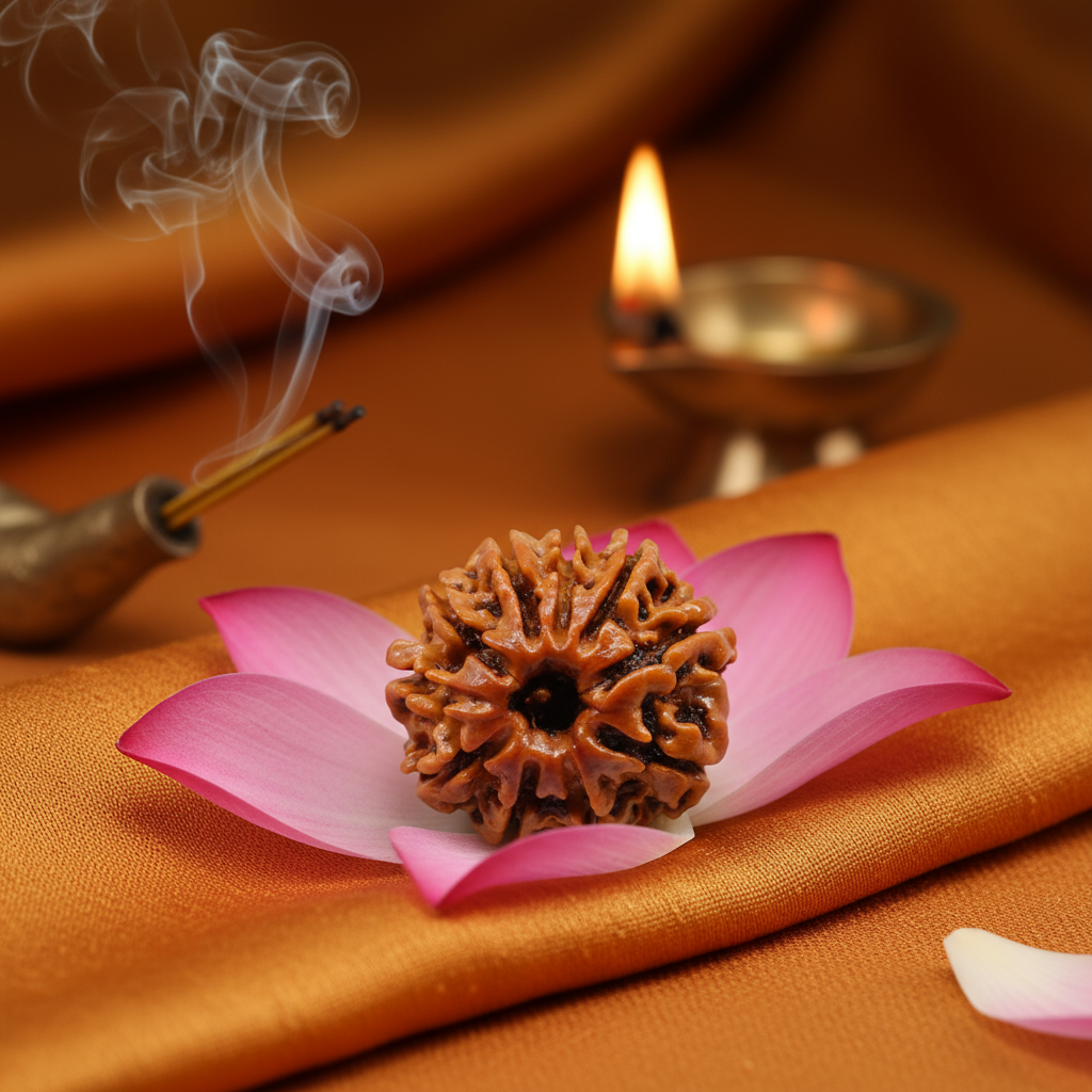 Nepali 10 Mukhi Rudraksha | Asli Das Mukhi