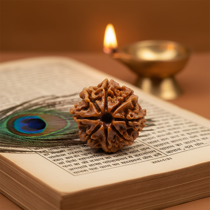 Nepali 8 Mukhi Rudraksha | Asli Aath Mukhi
