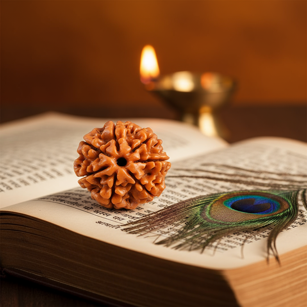 Nepali 7 Mukhi Rudraksha | Asli Saat Mukhi