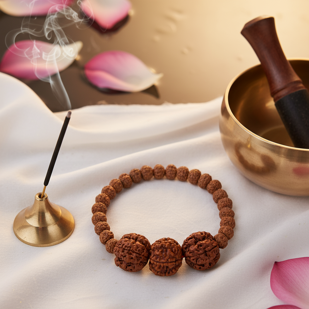 Saraswati Gyan Bracelet (4-6-4 Mukhis)