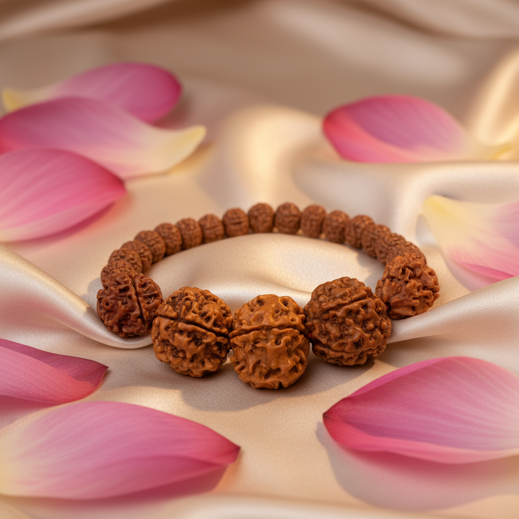 Swasthya Bracelet (3-5-5-5-3 Mukhis)