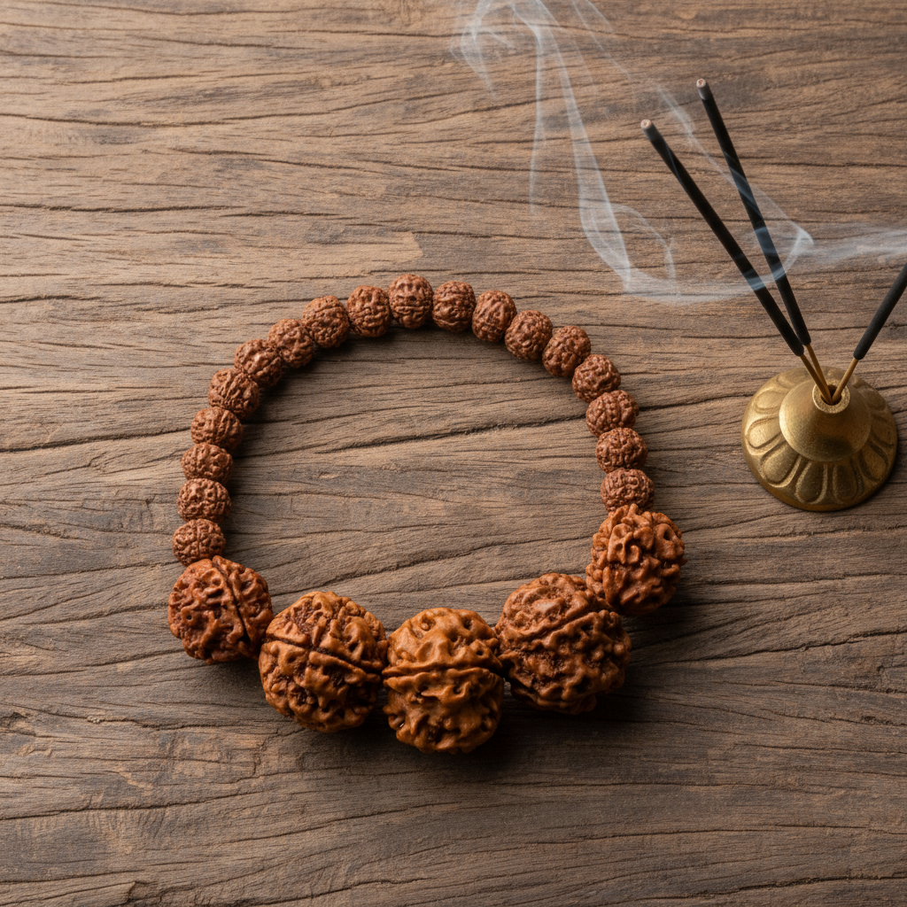Swasthya Bracelet (3-5-5-5-3 Mukhis)