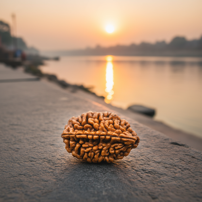 Nepali 2 Mukhi Rudraksha | Asli Do Mukhi