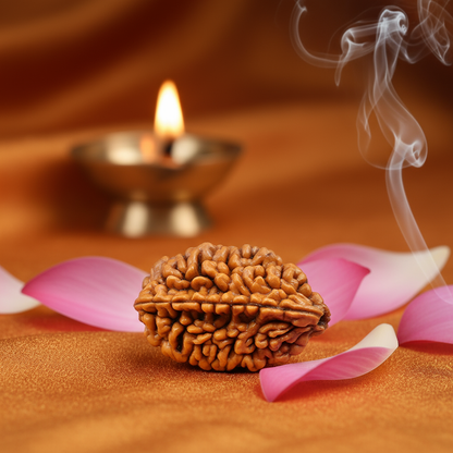 Nepali 2 Mukhi Rudraksha | Asli Do Mukhi