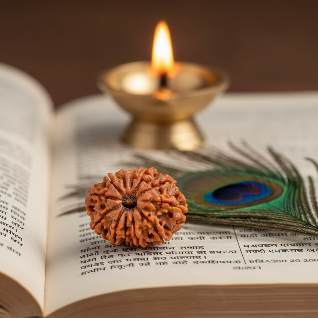 Nepali 12 Mukhi Rudraksha | Asli Barah Mukhi