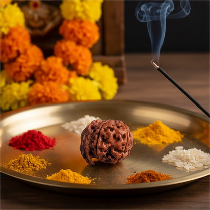 Nepali Ganesh Mukhi Rudraksha | Asli Ganesh Mukhi